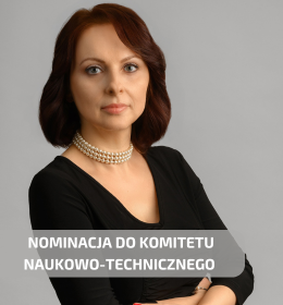 Dr hab. Monika Skowrońska, prof. uczelni nominowana do międzynarodowego komitetu naukowo-technicznego