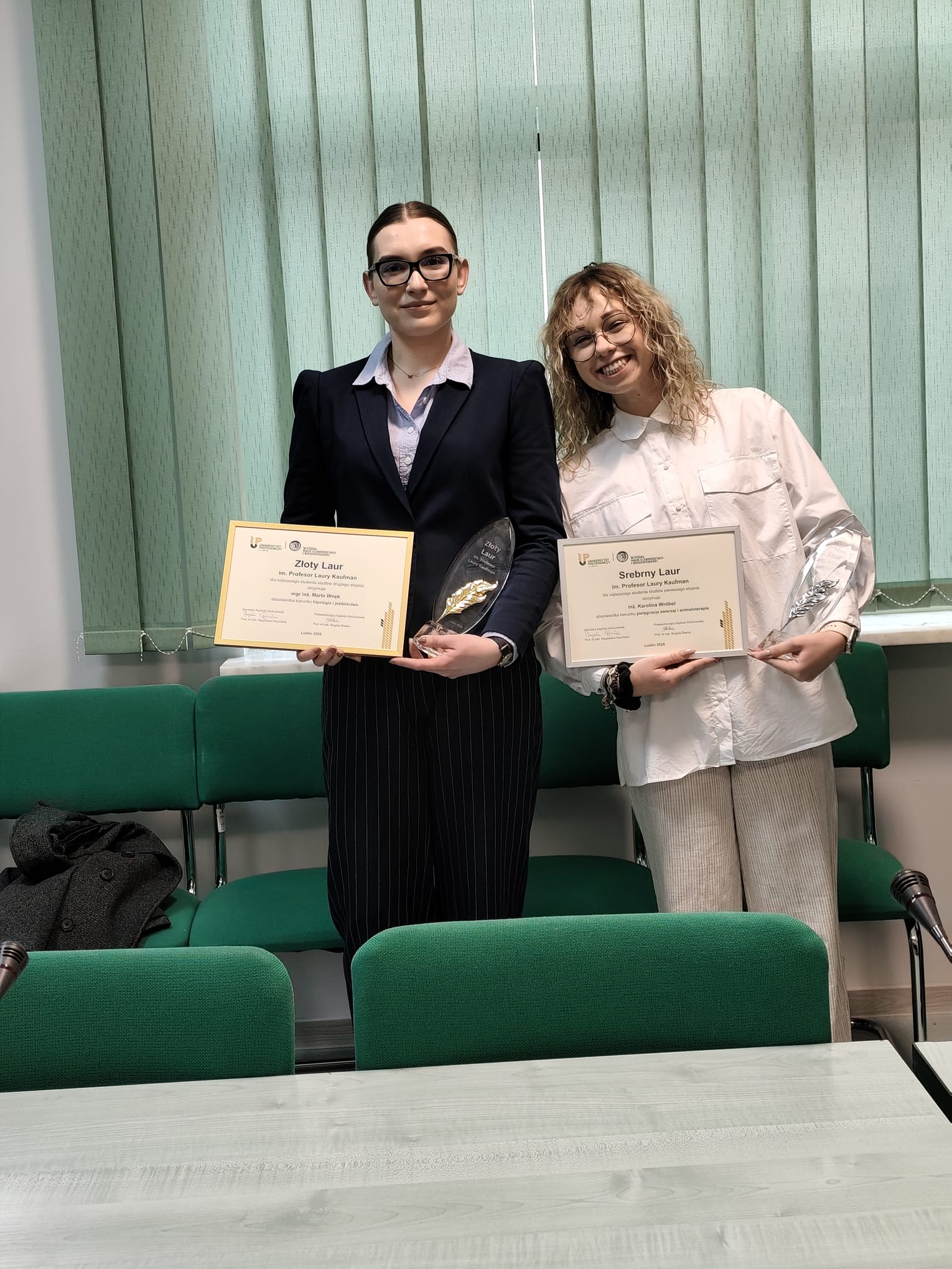 Laury im. Profesor Laury Kaufman przyznane!