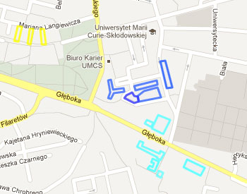 up lublin mapa Uniwersytet Przyrodniczy w Lublinie.