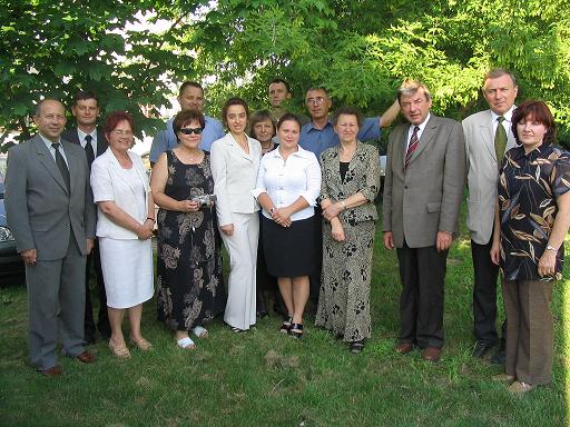 Pracownicy Katedry Uprawy i Nawożenia Roślin Ogrodniczych w 2005 r.