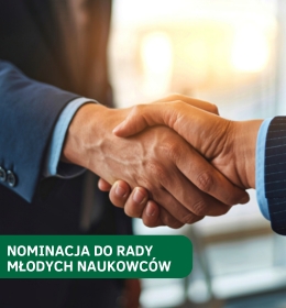 Dr inż. Hubert Szczerba powołany do Rady Młodych Naukowców przez Ministra Nauki i Szkolnictwa Wyższego