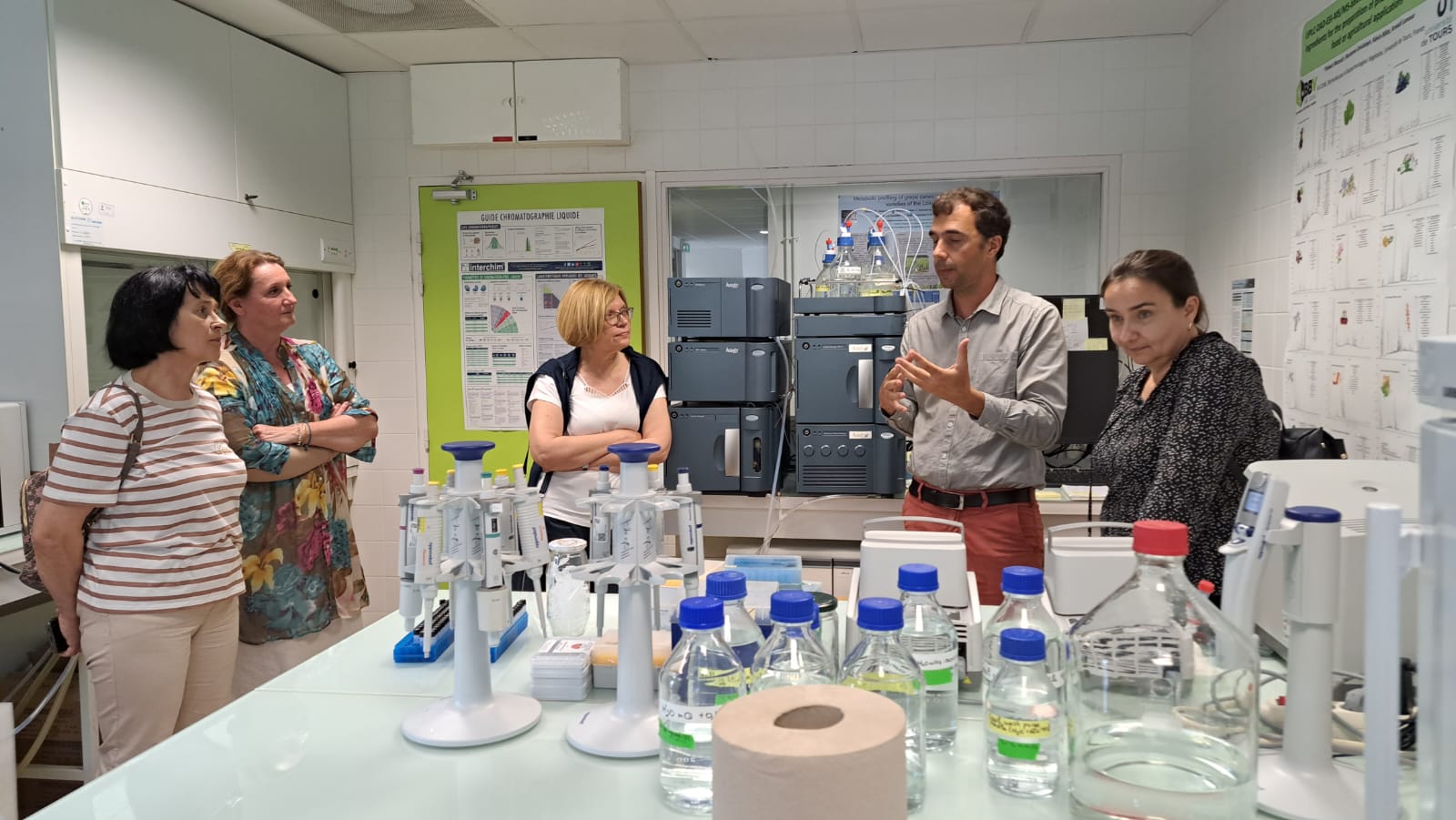 Wizyta pracowników Katedry Botaniki i Fizjologii Roślin w Université de Tours oraz w Université de Orléans we Francji
