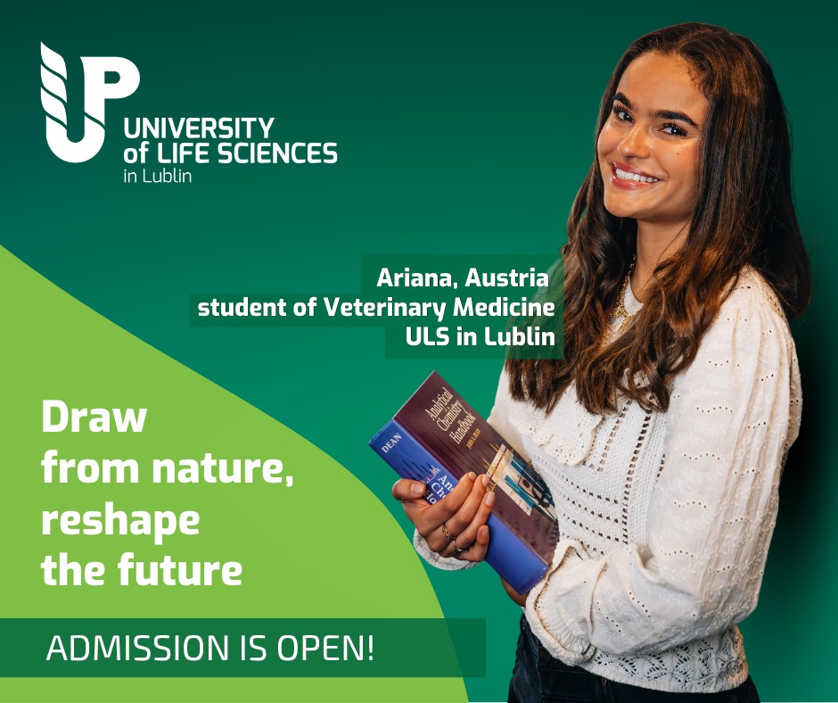 Admission is open for Veterinary Medicine in English
