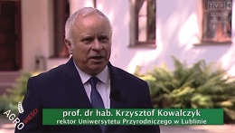 Wywiad z Rektorem prof. dr hab. Krzysztofem Kowalczykiem dla 'Agro Wieści'