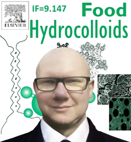 Dr hab. inż Dariusz Kowalczyk, prof. uczelni członkiem Kolegium Redakcyjnego czasopisma Food Hydrocolloids (IF 9.147)