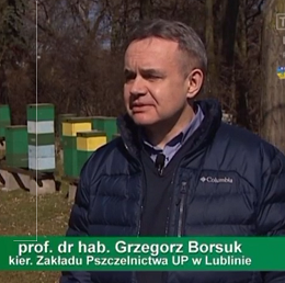 W uniwersyteckiej pasiece budzi się wiosna - prof. dr hab. Grzegorz Borsuk dla Programu TVP3 LUBLIN 'Agrowieści'