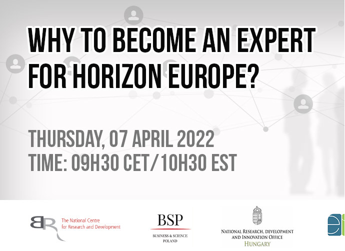 eValuatE – Dlaczego warto zostać ekspertem w programie Horyzont Europa?