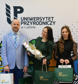 Wręczenie nagród w konkursie na logo Eko-HUB Uniwersytetu Przyrodniczego w Lublinie
