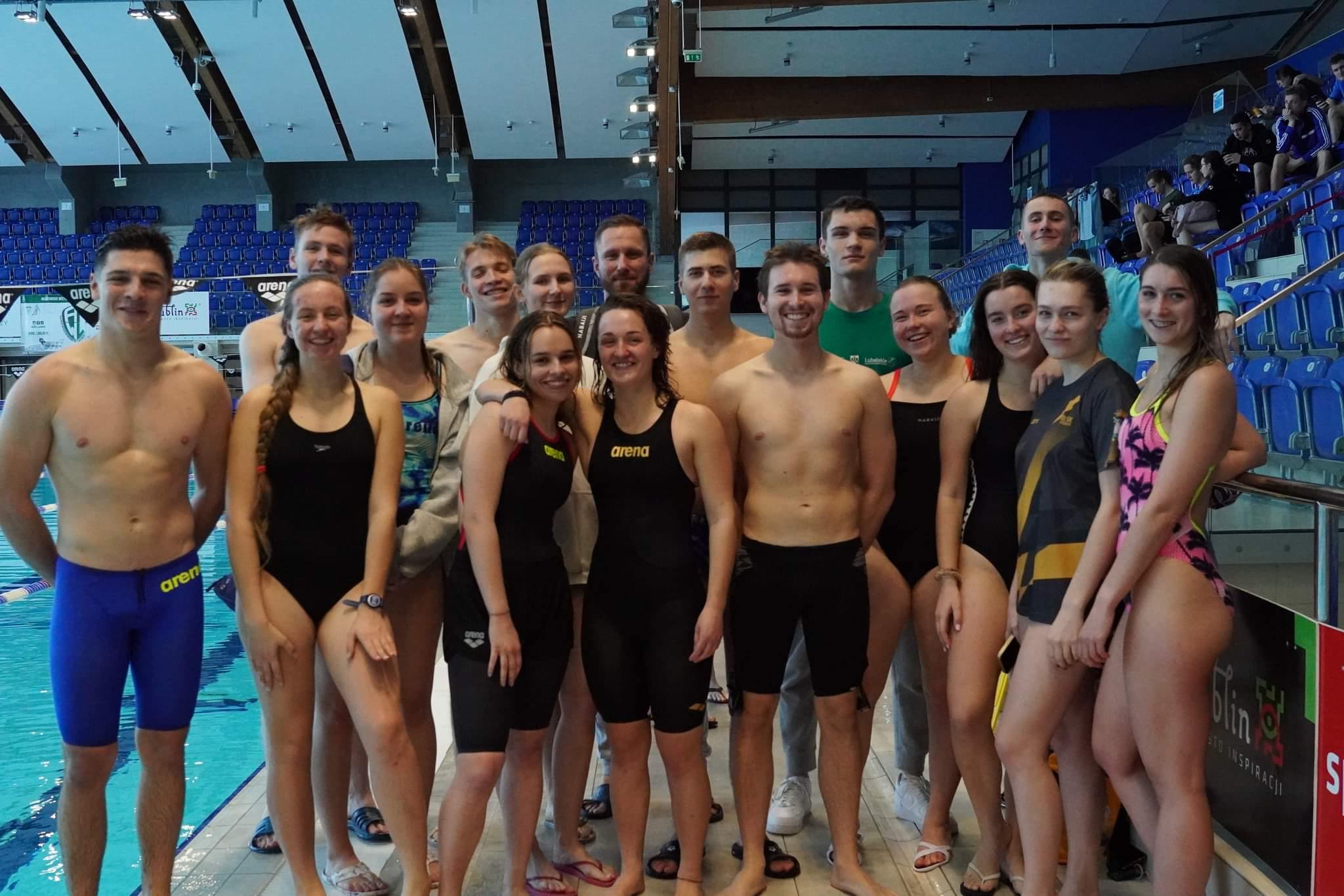 Kolejne medale dla AZS UP Lublin, tym razem w pływaniu