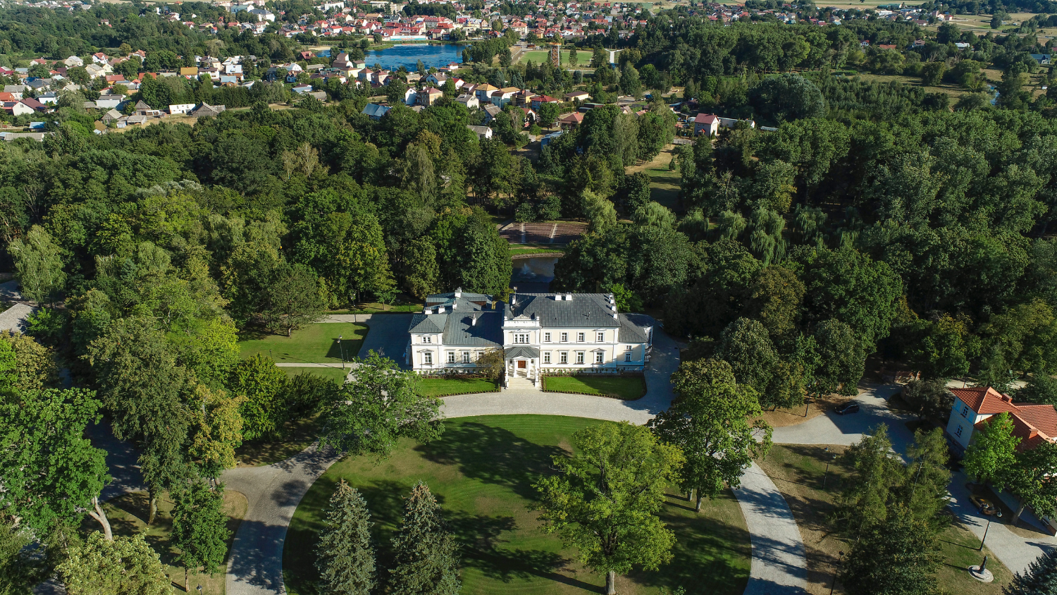Muzeum Rolnictwa im. ks Krzysztofa Kluka w Ciechanowcu, panorama