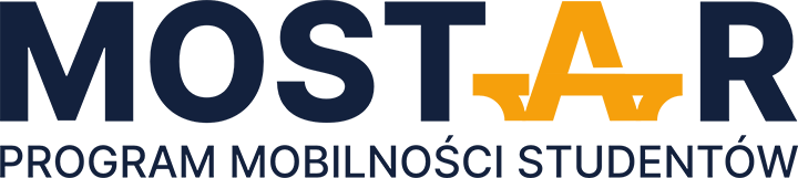 logotyp mostar program mobilności studentów