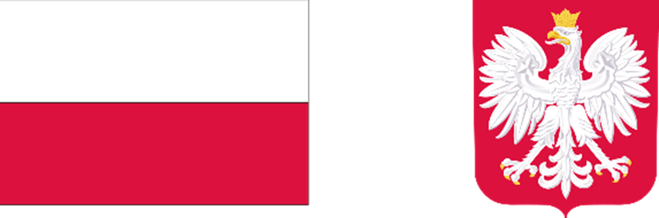 flaga i godło Polski