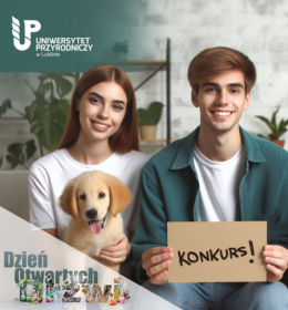 Konkurs Uniwersytetu Przyrodniczego w Lublinie na hasło promujące świadomą adopcję zwierząt