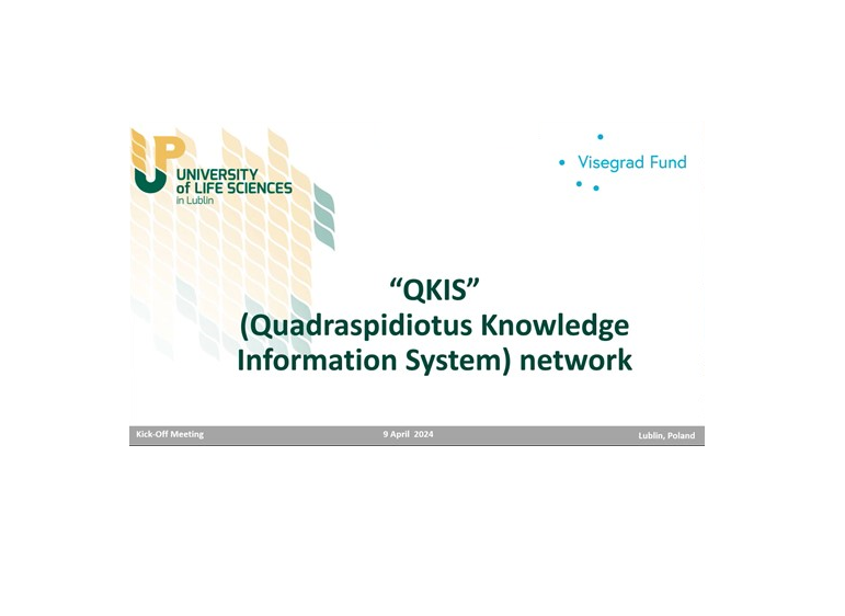 Kick-off meeting „QKIS (Quadraspidiotus Knowledge Information System) network” - podsumowanie spotkania