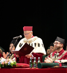 Ceremony of doctoral and post-doctoral students promotion. Doctor honoris causa of the University of Life Sciences in Lublin – Prof. Viktor Korzun