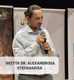 Wizyta dr. Alexandrosa Stefanakisa w ramach programu „Visiting Professors in Lublin”