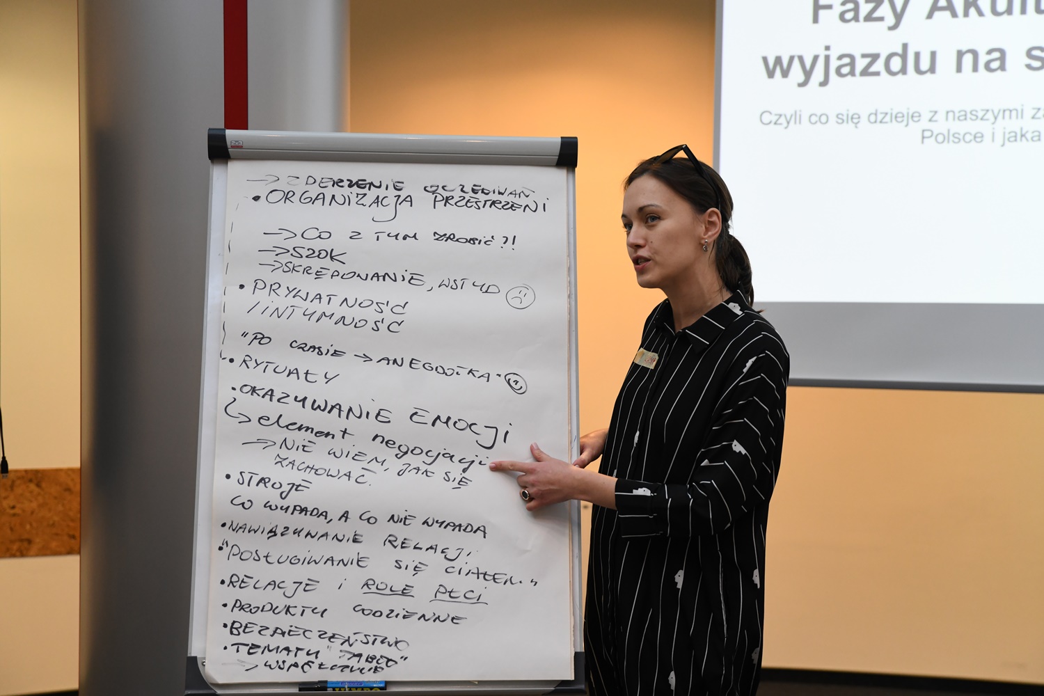 Warsztaty międzykulturowe #INTERLAB+ dla pracowników Uniwersytetu Przyrodniczego w Lublinie.