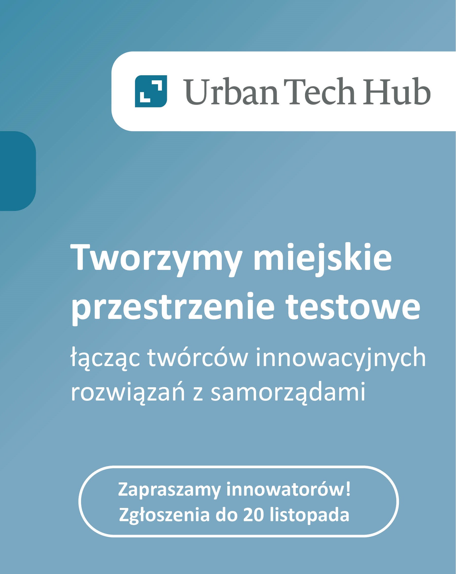 Urban Tech Hub - nowy program Polskiego Funduszu Rozwoju