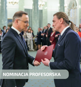 Nominacja profesorska dla prof. dr. hab. inż. Dominika Szwajgiera