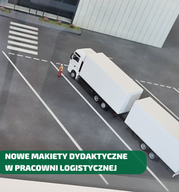 Nowe makiety dydaktyczne zakupione do pracowni logistycznej