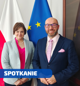 Spotkanie prorektora ds. nauki i współpracy z zagranicą z wiceministrą nauki