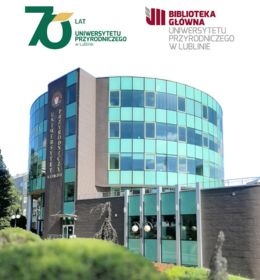 Zaproszenie na jubileusz 70-lecia Biblioteki Głównej Uniwersytetu Przyrodniczego w Lublinie