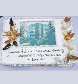 70-lecie Biblioteki Głównej Uniwersytetu Przyrodniczego w Lublinie