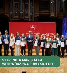 Studenckie Stypendia Marszałka Województwa Lubelskiego