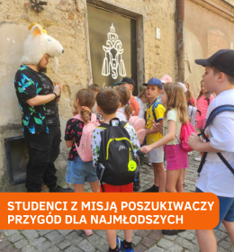 Studenci Turystyki i Rekreacji z misją dla najmłodszych – „Zagubiona przesyłka: Misja Koziołek”