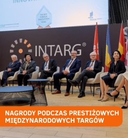 Medale za wynalazki twórców Uniwersytetu Przyrodniczego w Lublinie podczas międzynarodowych targów INTARG