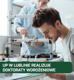 Sukces badaczy Uniwersytetu Przyrodniczego w Lublinie w IX edycji konkursu Doktorat Wdrożeniowy
