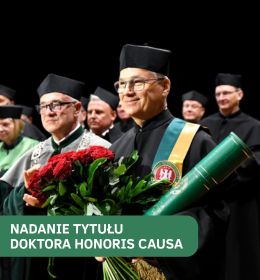 Prof. dr hab. inż. Arkadiusz Mężyk doktorem honoris causa Uniwersytetu Przyrodniczego w Lublinie
