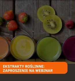 Zaproszenie na bezpłatny webinar poświęcony ekstraktom roślinnym jako wielofunkcyjnym barwnikom w przemyśle kosmetycznym