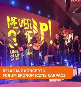 Koncert zespołu Never Give Up na Forum Ekonomicznym  w Karpaczu