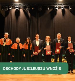 Jubileusz 20-lecia Wydziału Nauk o Żywności i Biotechnologii