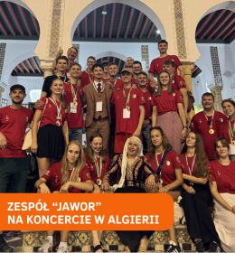 Zespół Pieśni i Tańca 'Jawor' na Międzynarodowym Festiwalu w Algierii