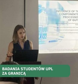 Studenci UP w Lublinie ze swoimi badaniami na arenie międzynarodowej