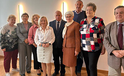 Zarząd Klubu Seniora spotkał się z JM Rektorem Prof dr hab. Krzysztofem Kowalczykiem