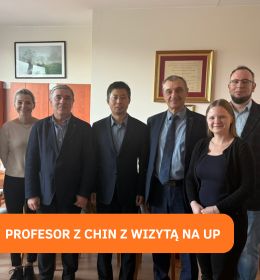 Profesor Liping Yang na Wydziale Inżynierii Produkcji UP w Lublinie