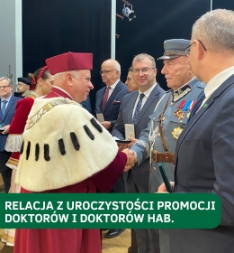 Uroczystość promocji doktorów i doktorów habilitowanych oraz wręczenia medali i odznaczeń