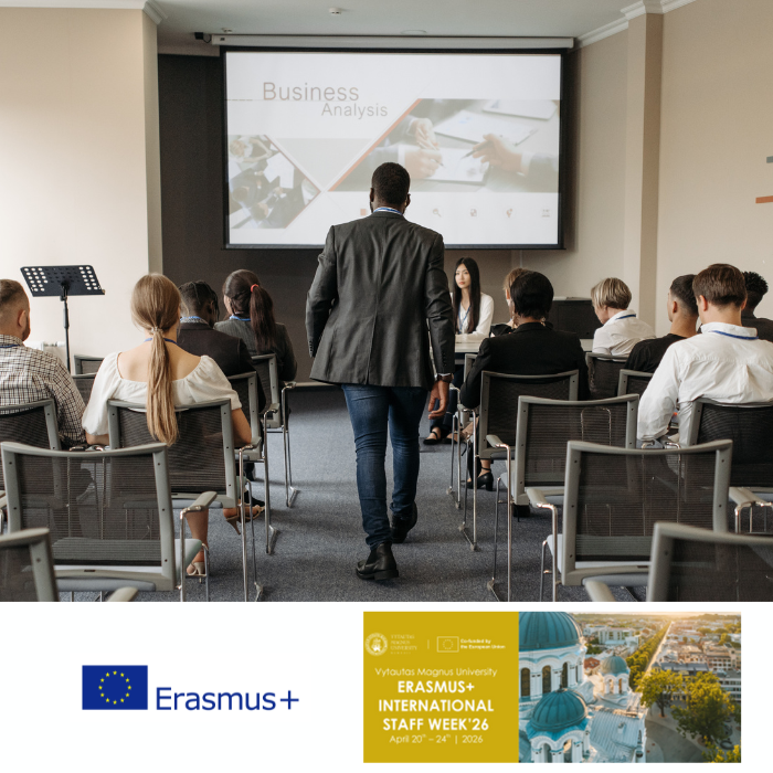 Zaproszenie na International Teaching Week , Vytautas Magnus University (VMU), Kaunas, Lithuania, 20-24/04/2026