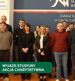 Wyjazd studyjny i akcja charytatywna członków Międzywydziałowego Studenckiego Koła Naukowego Ergonomii i BHP