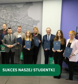 Mgr Marta Duda wyróżniona w XVI Konkursie na najlepszą pracę dyplomową