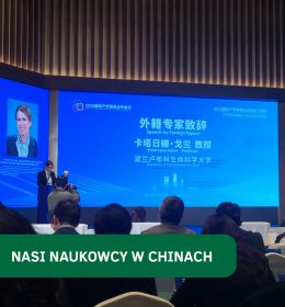 Nasi pracownicy na międzynarodowej konferencji w Chinach