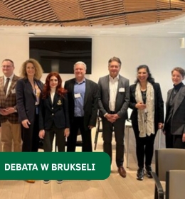 Reprezentacja Uniwersytetu na debacie w Parlamencie Europejskim