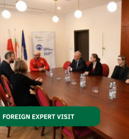 Visit of Iosif Vasiu, PhD, to the University of Life Sciences in Lublin