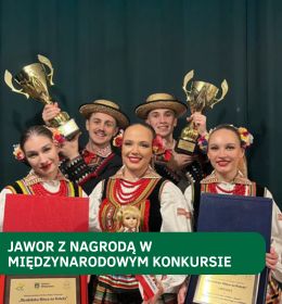 Zespół Pieśni i Tańca „Jawor” z Grand Prix VIII Międzynarodowego Konkursu Kolęd