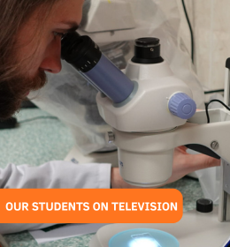 Our students on television – scientific success recognised