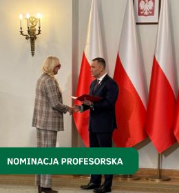 Nominacja profesorska dla prof. dr hab. inż. Beaty Zimowskiej
