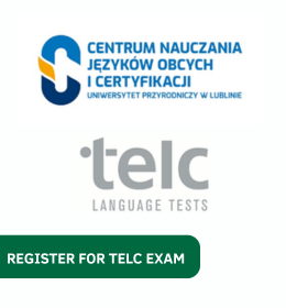 Registration for the TELC exam